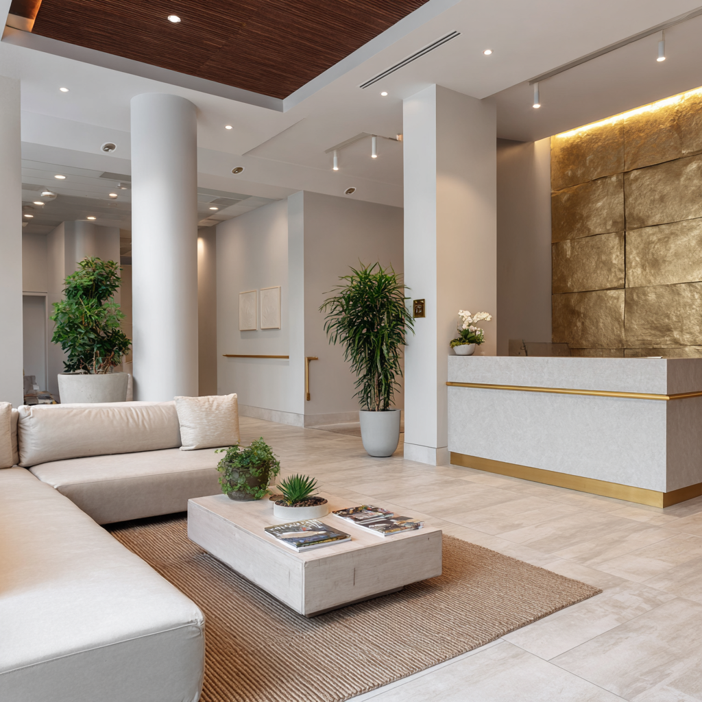 Fitness and yoga studio